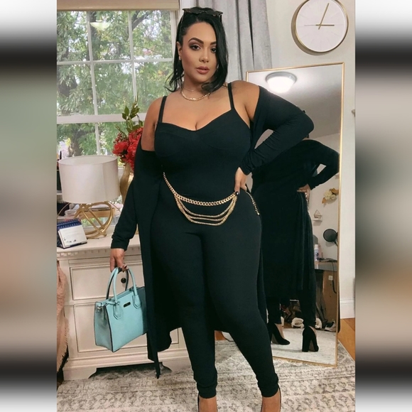Fashion Nova All Inclusive Jumpsuit Set - Picture 4 of 4